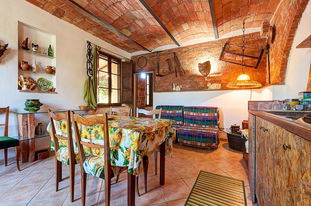 Appartamenti Alcantara E Damasco Abbadia di Montepulciano Rum bild